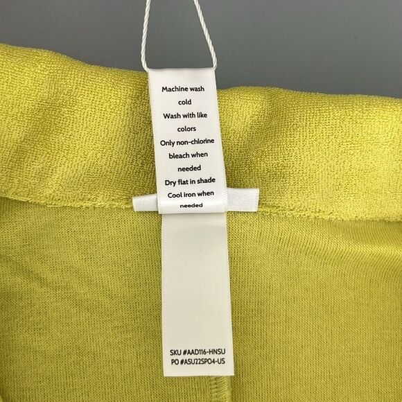 NWT Andie Swim The Palma Terry Button- Up Romper in Honeysuckle Size M - Picture 7 of 8